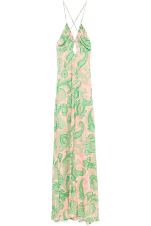 Etro Maxikleid mit Barocco-Print