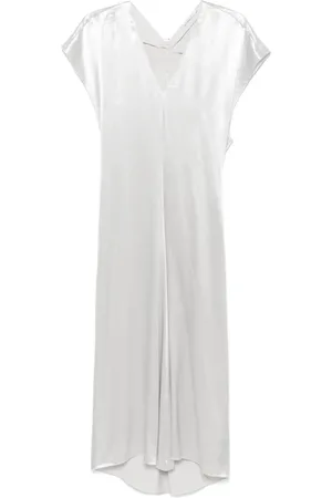 Patrizia Pepe Midikleid aus Satin
