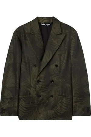 Palm Angels Sakko aus Palmen-Jacquard