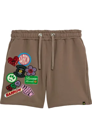 BARROW Shorts mit Patch-Detail