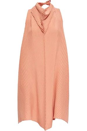 Issey Miyake Minikleid mit Neckholder
