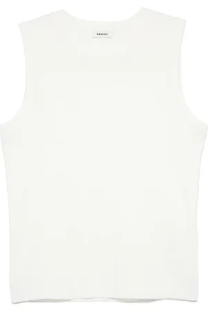 Sandro Geripptes Trägershirt