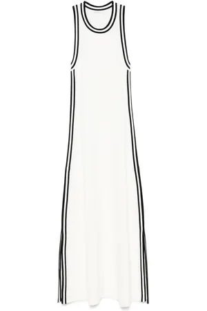Patrizia Pepe Midikleid mit Kontrastdetail