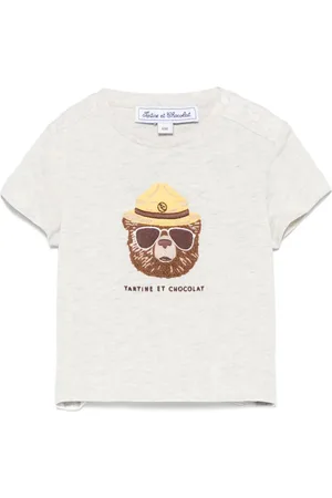 Tartine Et Chocolat T-Shirt mit Applikation