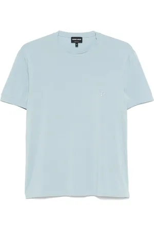 Giorgio Armani T-Shirt mit Logo-Stickerei