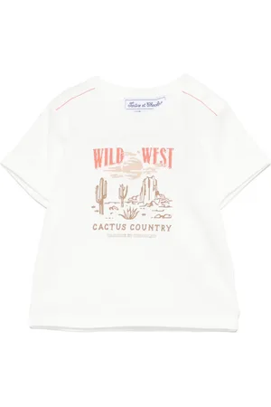 Tartine Et Chocolat T-Shirt mit Far West-Print