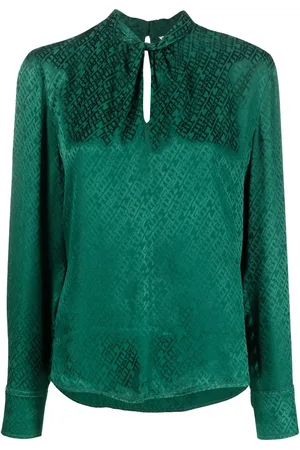 Tommy Hilfiger Bluse mit Monogramm