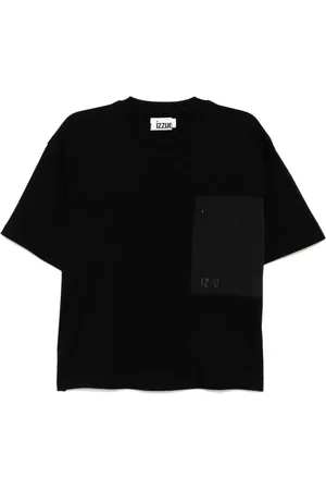 Izzue T-Shirt mit Logo-Prägung