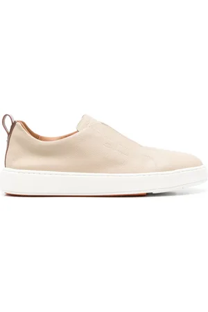 santoni Klassische Slip-On-Sneakers