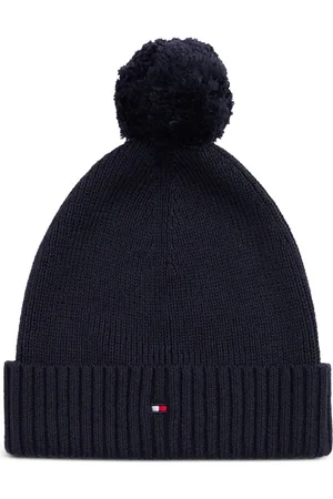 Tommy Hilfiger Beanie mit Flaggenstickerei
