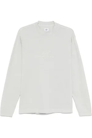 C.P. Company T-Shirt mit Logo-Stickerei
