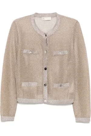 Tory Burch Kendra Cardigan aus Mesh