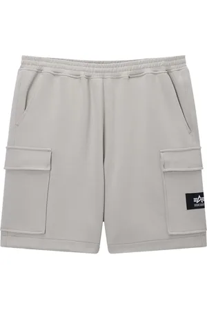 Izzue Cargo-Shorts mit Logo-Patch