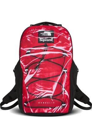 Supreme X The North Face Borealis "Red" Rucksack mit Trompe-l