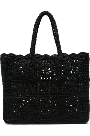 Twin-Set Gehäkelte Tote Bag