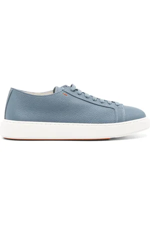 santoni Sneakers mit Logo-Patch