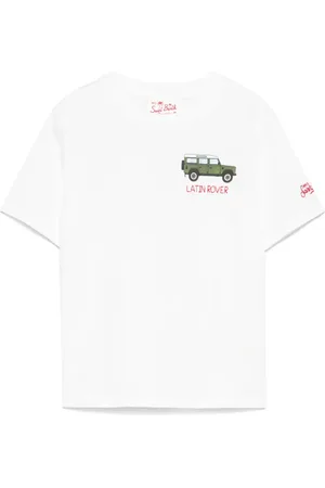 MC2 SAINT BARTH T-Shirt mit Latin Rover-Stickerei
