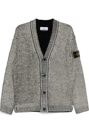 Stone Island Cardigan mit gemaltem Effekt