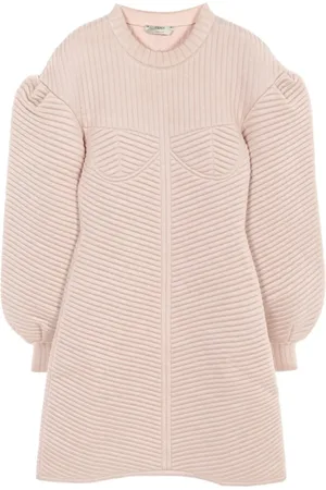 Fendi 2010 Minikleid mit Puffärmeln