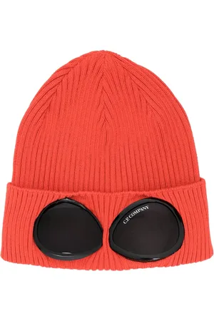 C.P. Company Beanie mit Goggle-Detail
