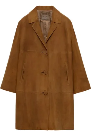 Prada Mantel aus Wildleder
