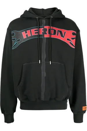 Heron Preston Kapuzenjacke mit Logo-Print