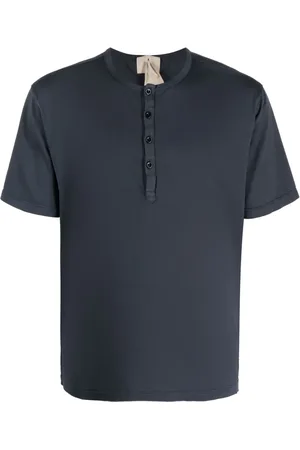 Ten Cate T-Shirt mit Henley-Kragen