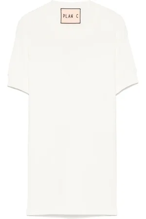 Plan C Geripptes T-Shirt