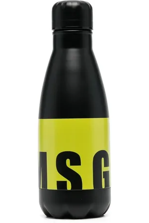 Msgm Edelstahlflasche mit Logo-Print