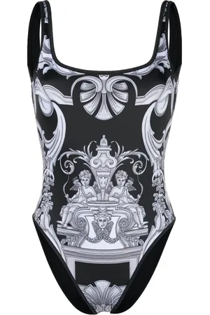 VERSACE Badeanzug mit Barock-Print