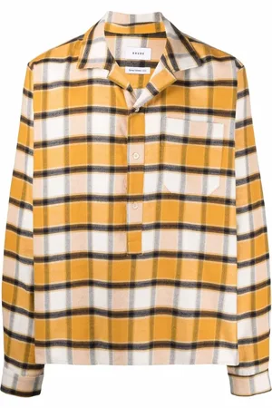 Rhude Kariertes Button-down-Hemd