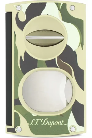 S.T. Dupont Zigarrenschneider mit Camouflage-Print