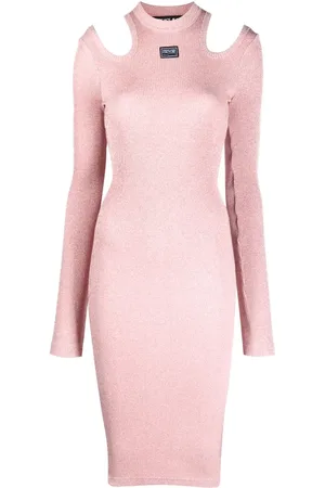VERSACE Strickkleid mit Cut-Out
