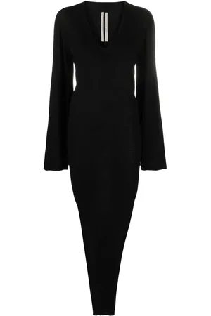 Rick Owens Toga Maxikleid mit V-Ausschnitt