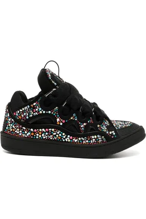 Lanvin Curb Sneakers mit Strass