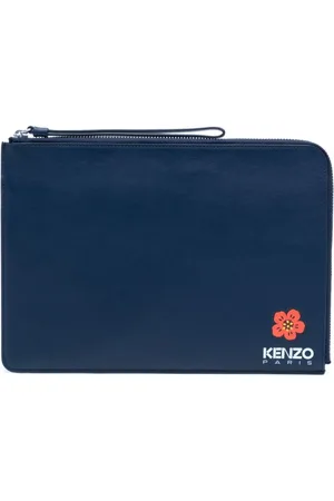 Kenzo Clutch mit Logo-Print