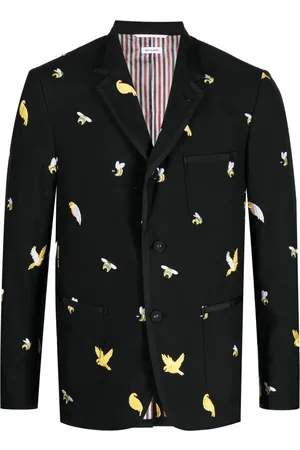 Thom Browne Sakko mit Stickerei