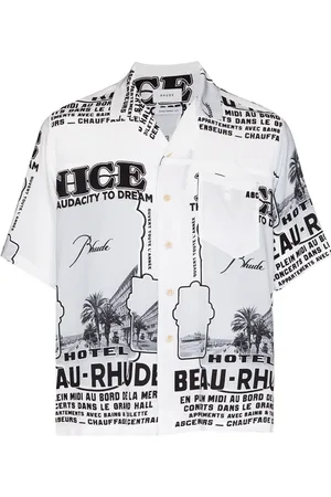 Rhude Kurzärmeliges Nice Hemd