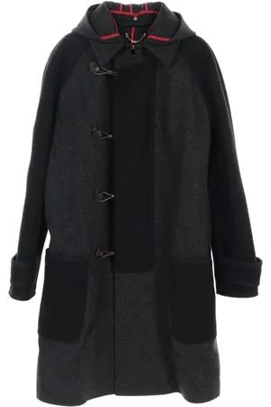 LOUIS VUITTON 2000s Dufflecoat mit Kapuze
