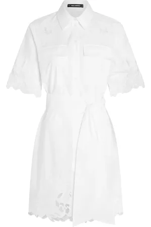 Karl Lagerfeld Kleid mit Stickerei