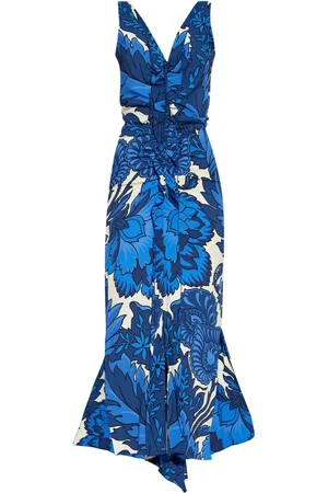 Etro Midikleid mit Blumen-Print