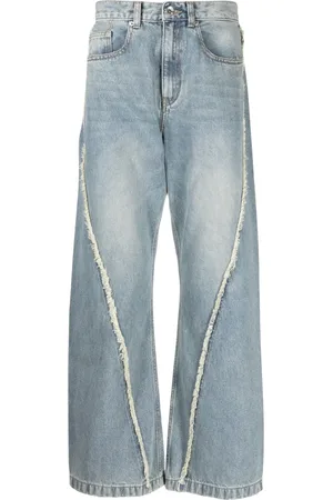 FIVE CM Ausgefranste Straight-Leg-Hose