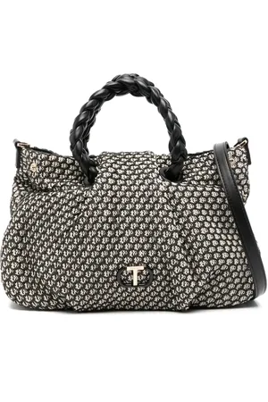 Twin-Set Tote Bag mit Mesh-Effekt