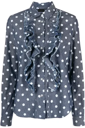 Aspesi Bluse mit Rüschen