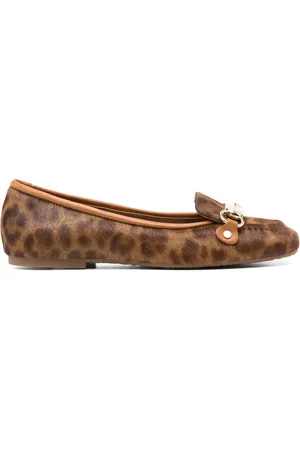 See by Chloé Ballerinas mit Leoparden-Print
