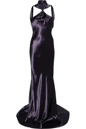 The Attico Maxikleid aus Satin