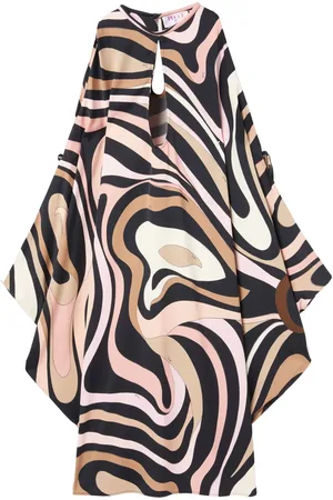 Puccini Kleid mit Marmo-Print