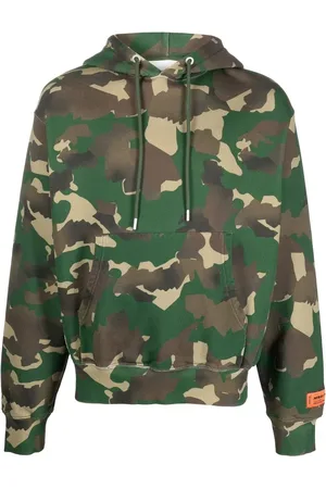 Heron Preston Camo Hoodie