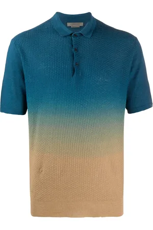 corneliani Poloshirt mit Farbverlauf