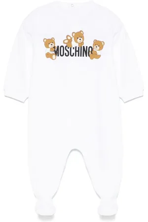 Moschino Pyjama mit Logo-Print